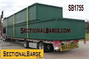 SB1755 - 40' x 10' x 5' SECTIONAL BARGES
