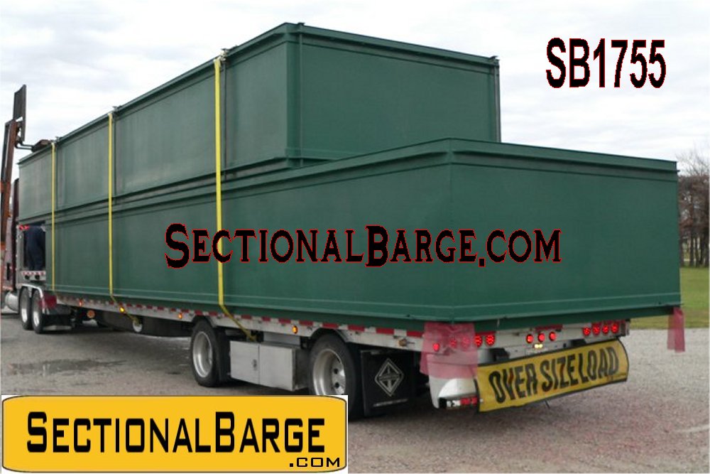 SB1755 – SECTIONAL BARGE – 40′ x 10′ x 5′