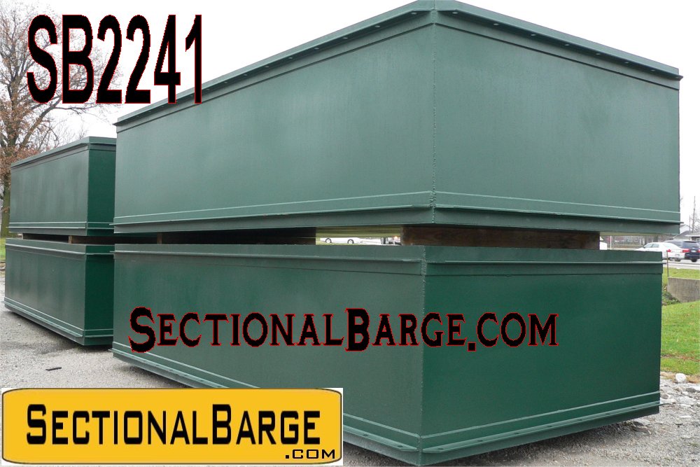 SB2241 - 20' x 10' x 5' Sectional Barges