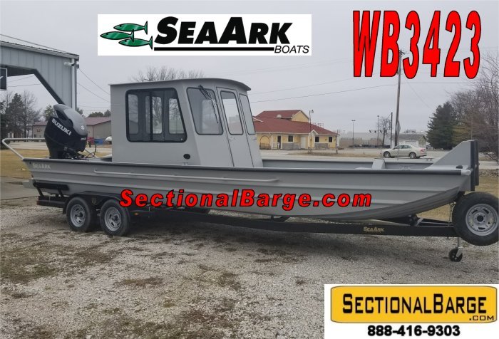 WB3423-C - 350 HP SeaArk WORK BOAT