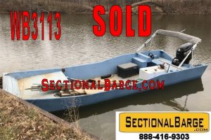 work boats - sectional barges