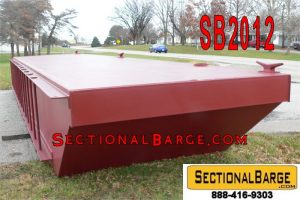 SB2012 - 36' x 16' x 4' SECTIONAL SPUD BARGE