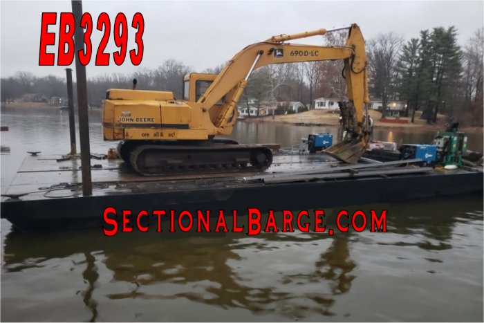 EB3293 – JOHN DEERE EXCAVATOR BARGE PKG.