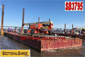 SB3795 – 120′ x 30′ x 7′ FLEXIFLOAT® SECTIONAL BARGE