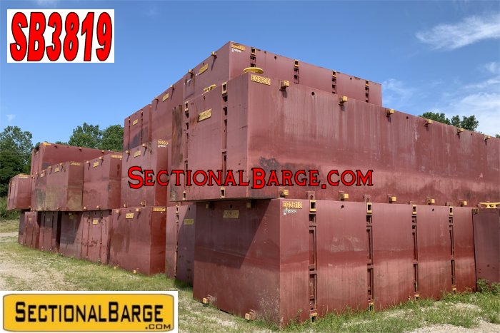 SB3819 - 7' FLEXIFLOAT SECTIONAL BARGES