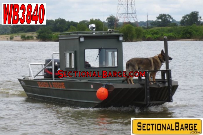 WB3840 – 225 HP WELDBILT WORK BOAT