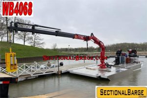 WB4068 – 400 HP WORK BOAT WITH CRANE