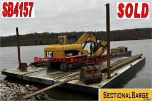 SB4157 – USED SECTIONAL BARGE & WORK BOAT