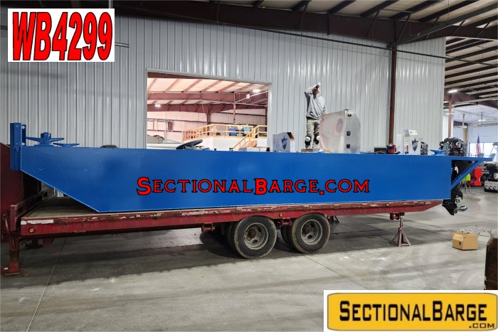 WB4299 - NEW 400 HP WORK BOAT