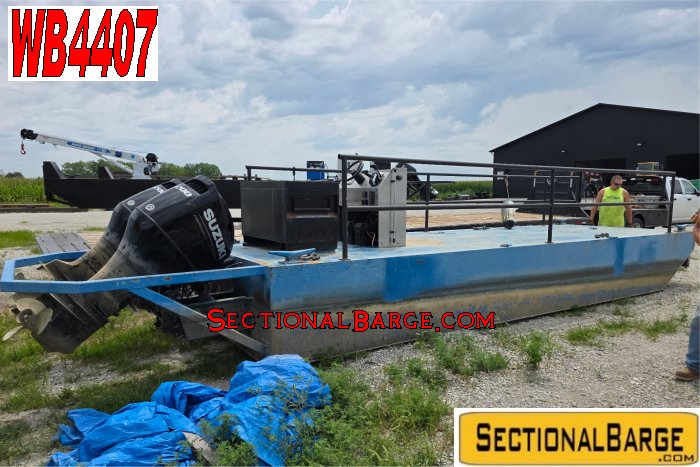 WB4407 - USED 400 HP WORK BOAT