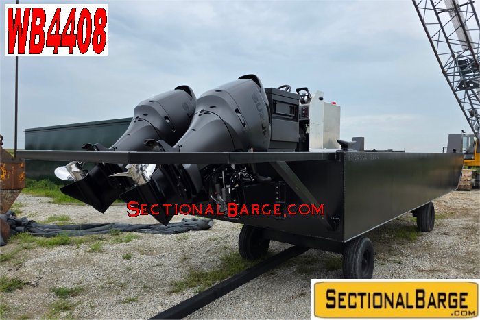 WB4408 - NEW 600 HP WORK BOAT